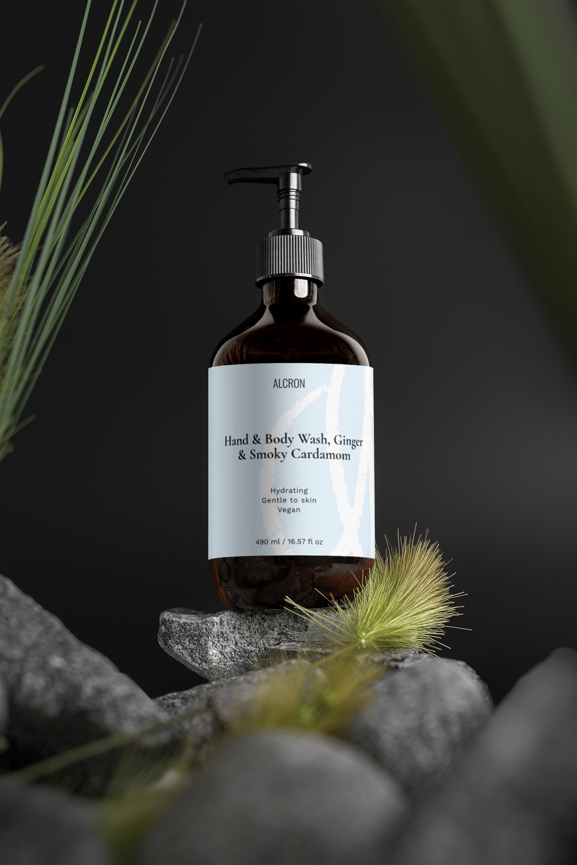Hand & Body Wash, Ginger & Smoky Cardamom