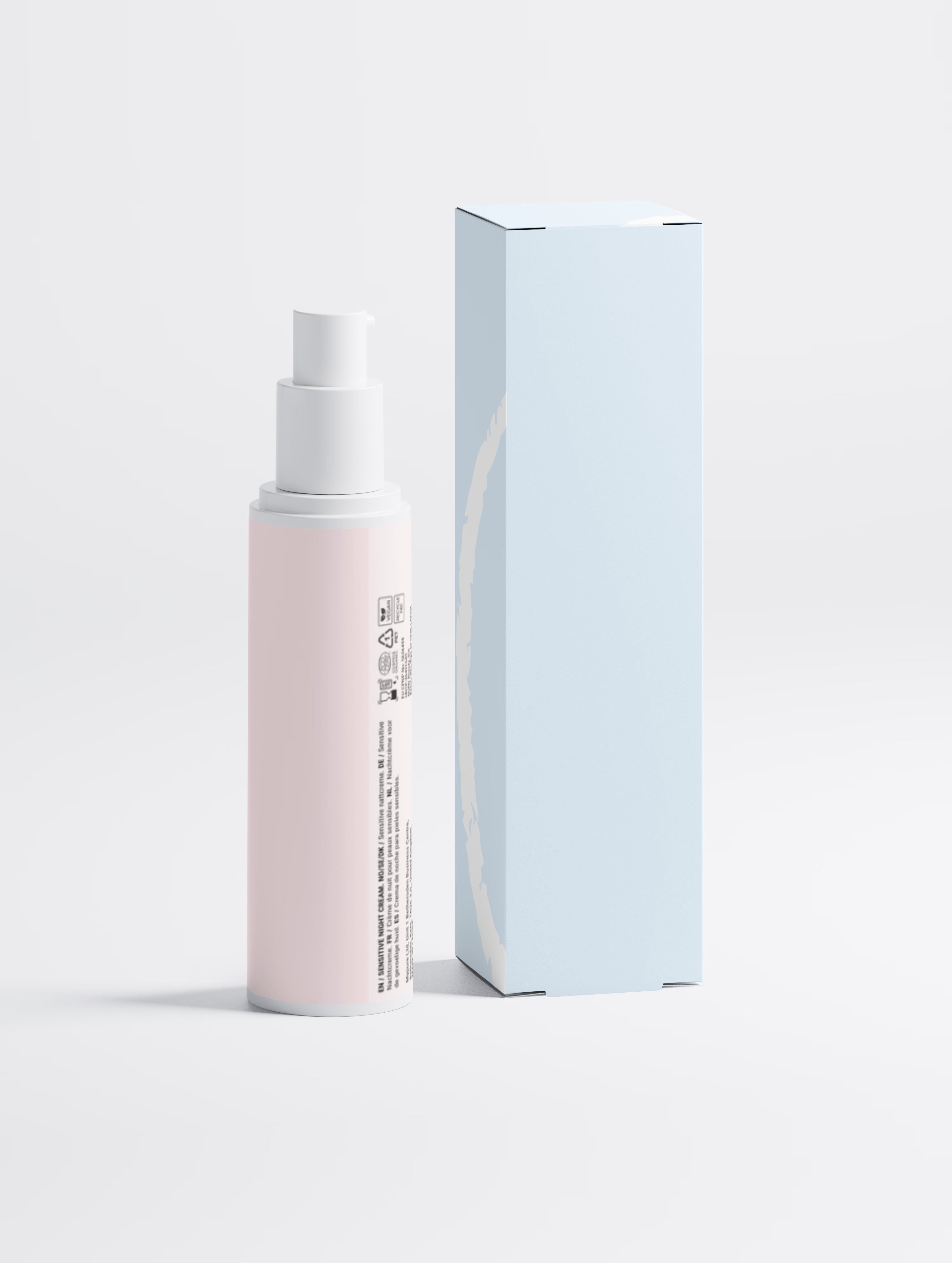 Sensitive Skin Overnight Cream, Fragrance-Free